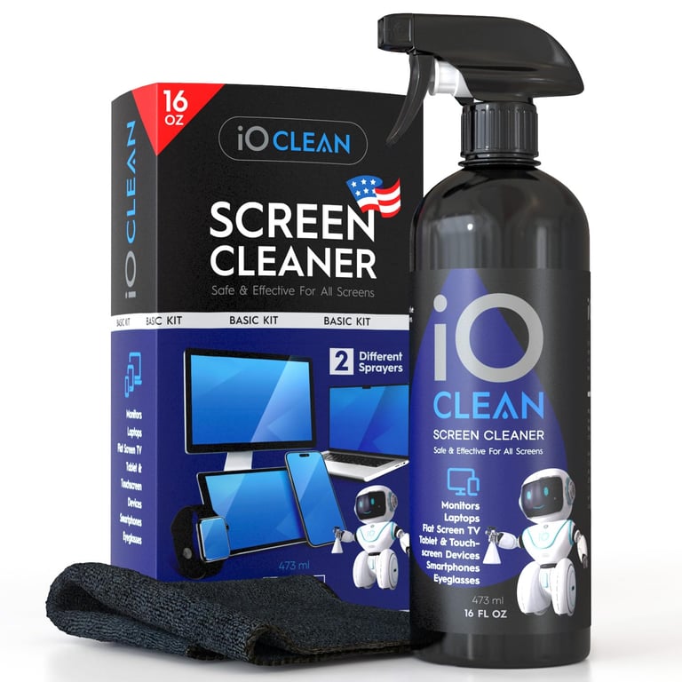 iO CLEAN Screen Cleaner Kit
