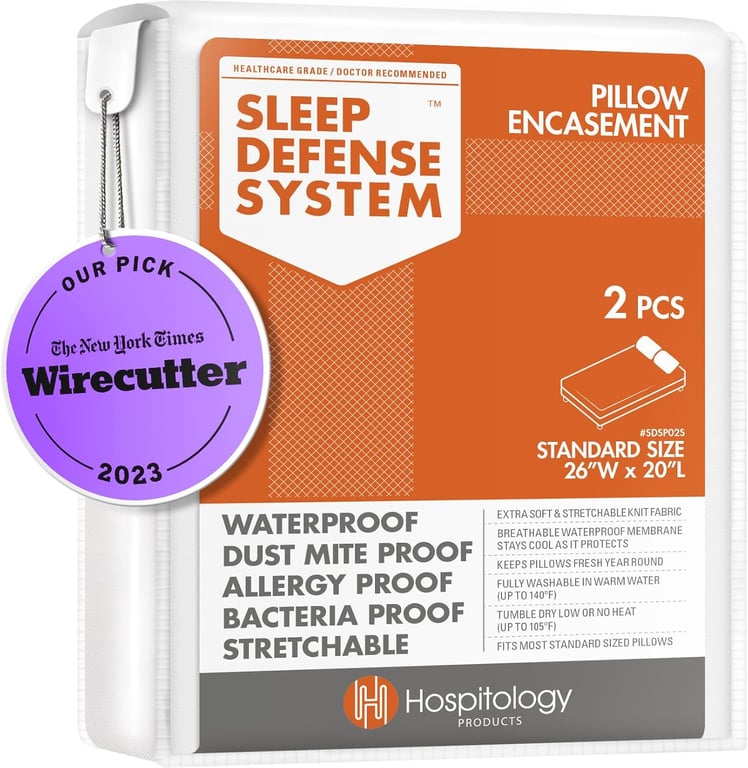 Hospitology Pillow Encasements
