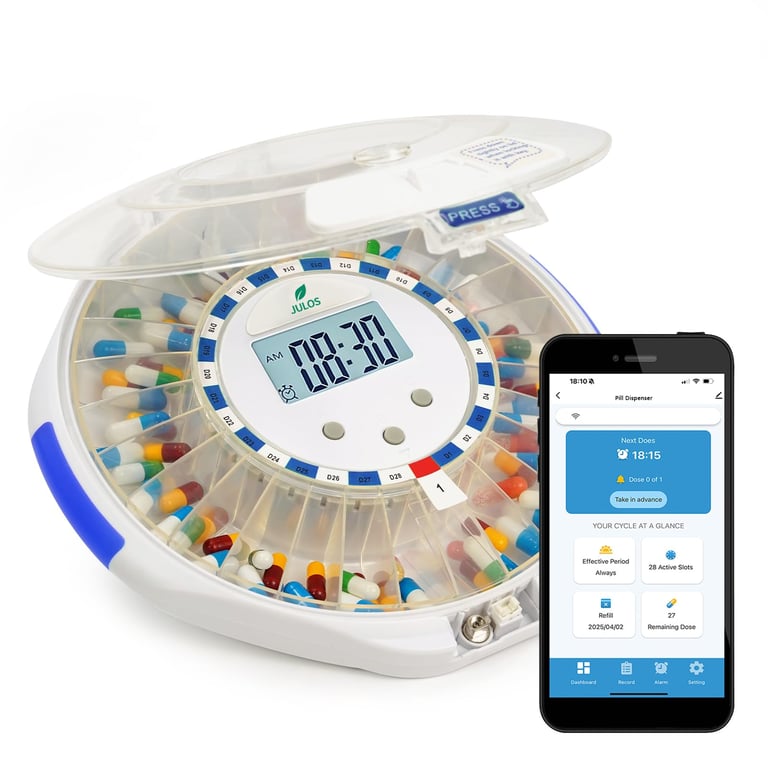 JULOS Bluetooth Pill Dispenser