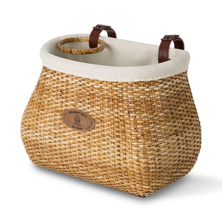 GRANNY SAYS Rattan Bike Basket