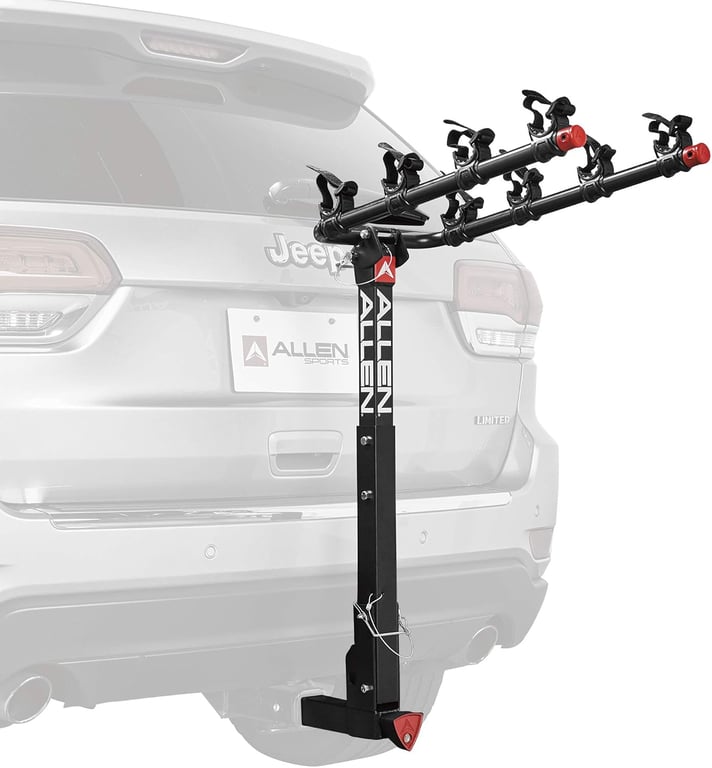 Allen Deluxe 4‑Bike Hitch Rack