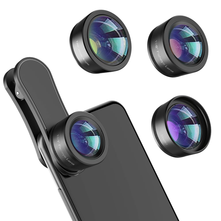 LEKNES 3-in-1 Phone Lens Kit