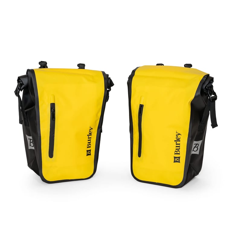 Burley 22L Roll-Top Waterproof Panniers