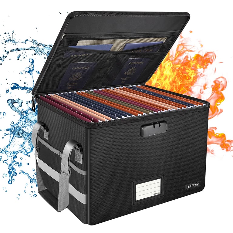 Engpow Fireproof File Storage Box