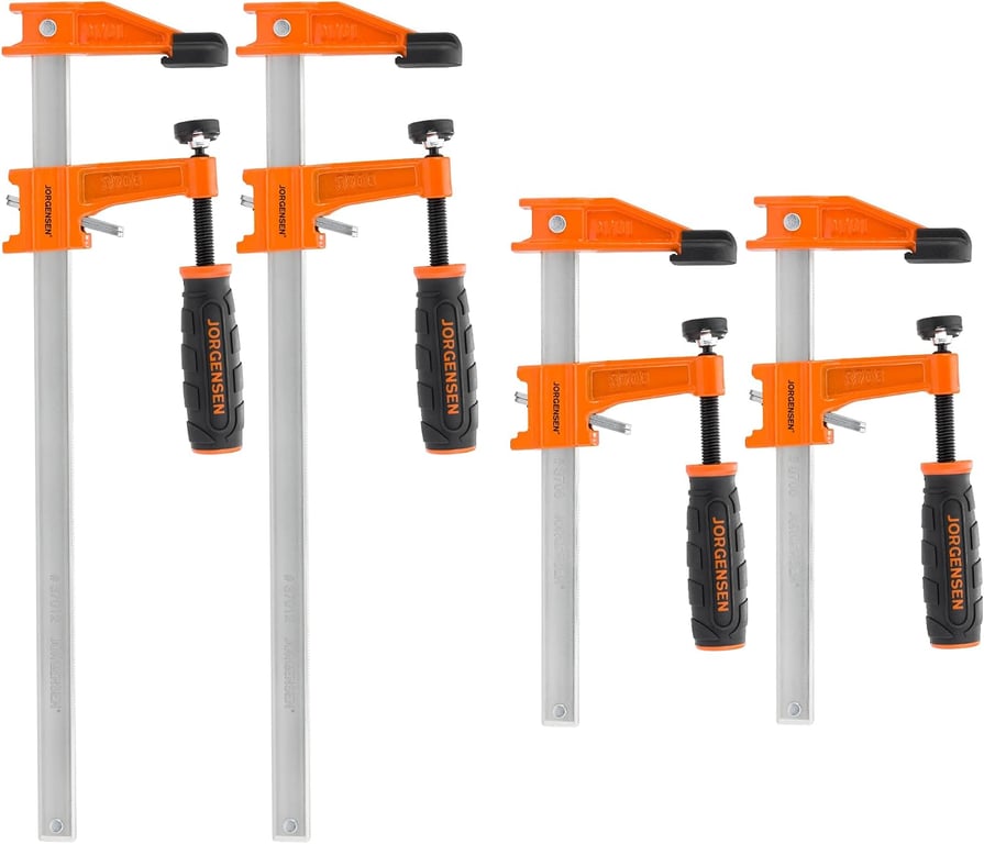 Jorgensen 4‑Pack Bar Clamps