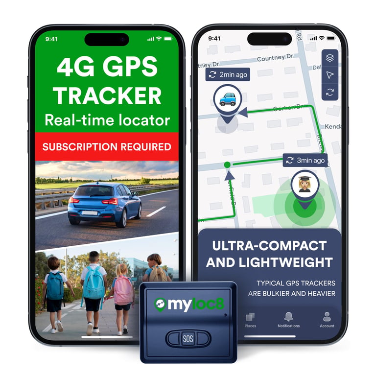 MYLOC8 4G Vehicle GPS Tracker