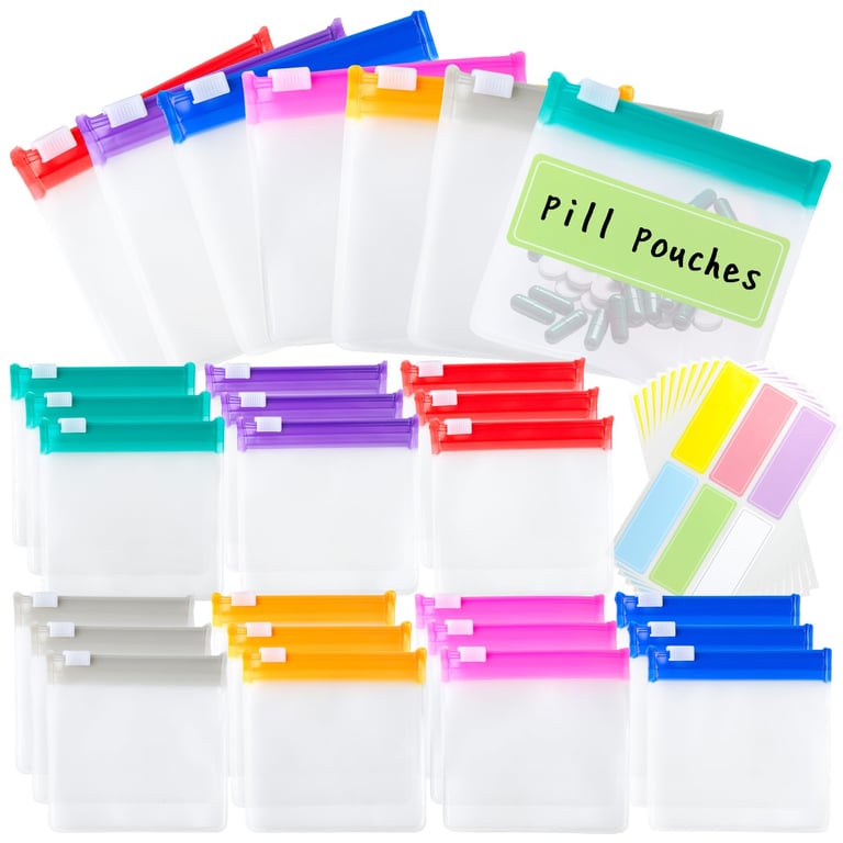 Mlurcu Travel Pill Pouches