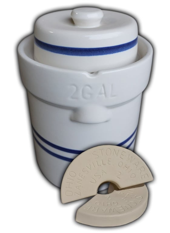 Ohio Stoneware 2 Gal Fermentation Pot
