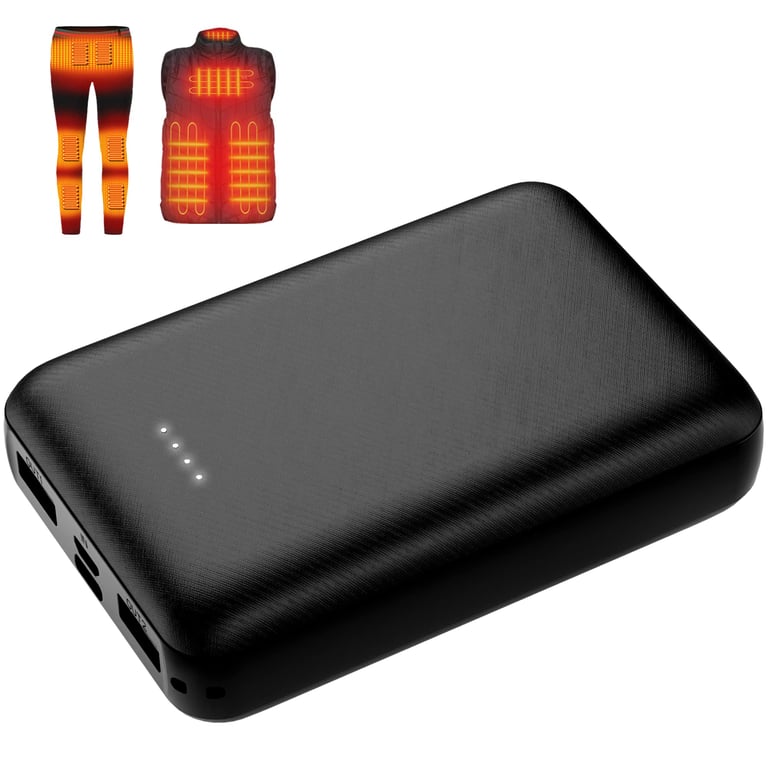 Whsahans 10000mAh Heated Vest Power Bank