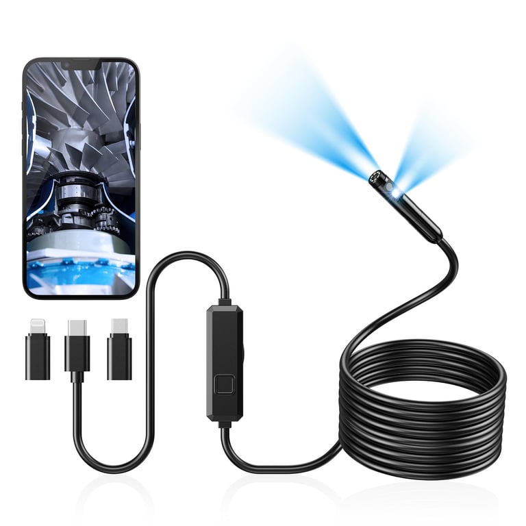 Acoath Dual‑Lens Endoscope Camera