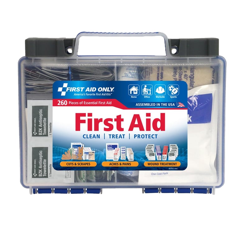 First Aid Only 260‑Piece Kit