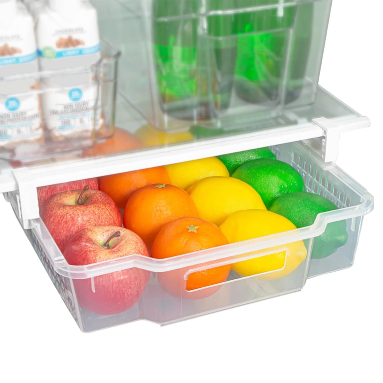 Smart Design Pull‑Out Fridge Drawer