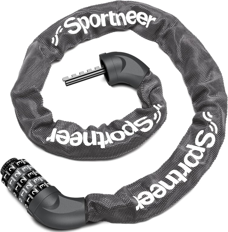 Sportneer Keyless Bike Chain Lock