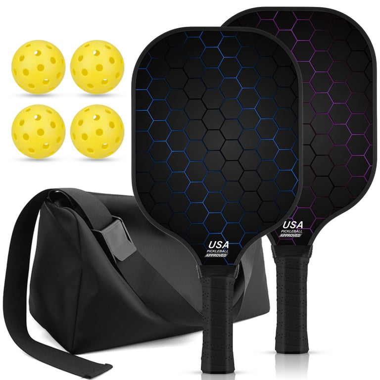 Jobunai Carbon Fiber Pickleball Set
