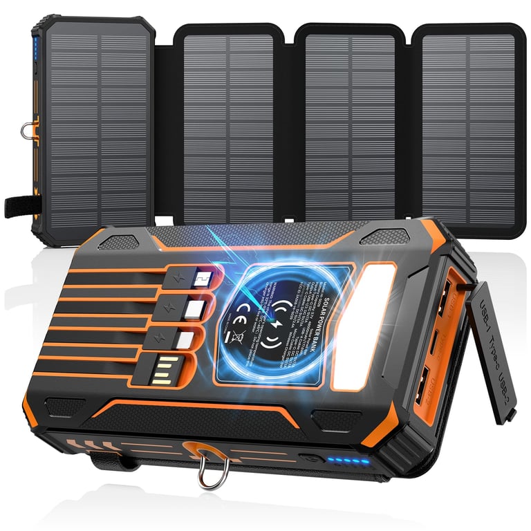SOARAISE 48000mAh Solar Power Bank