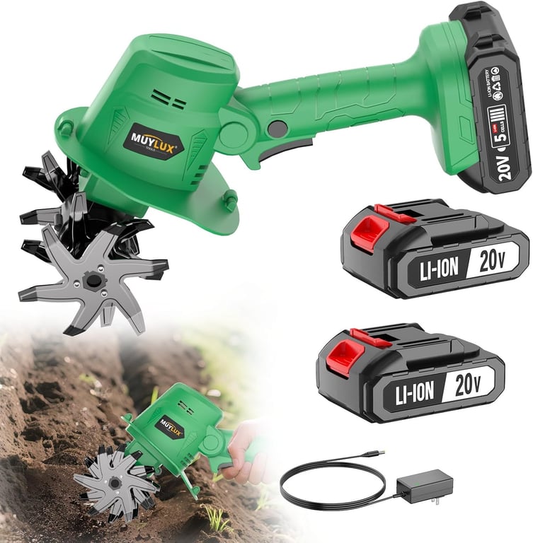 Muylux Garden Tiller