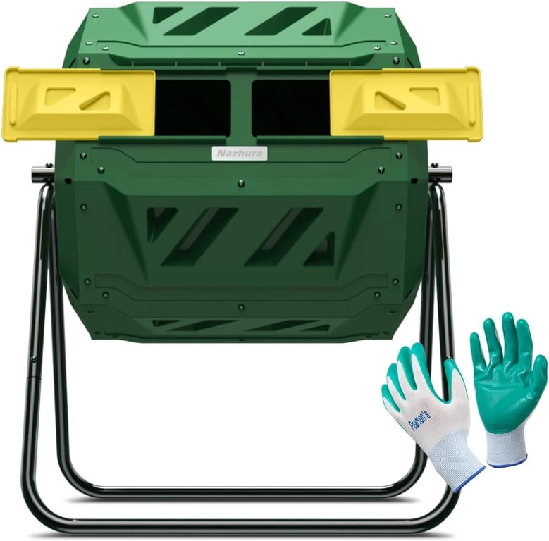 Nazhura Dual Chamber Compost Tumbler