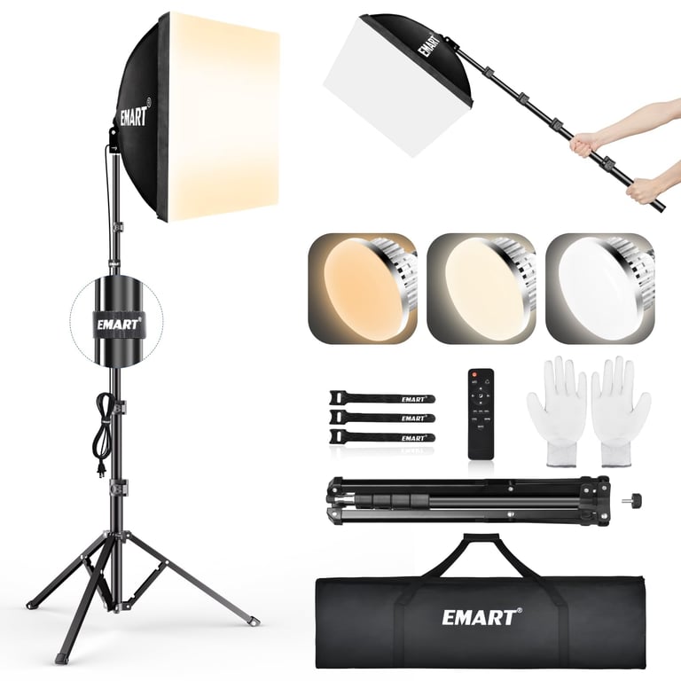 EMART Softbox Lighting Kit