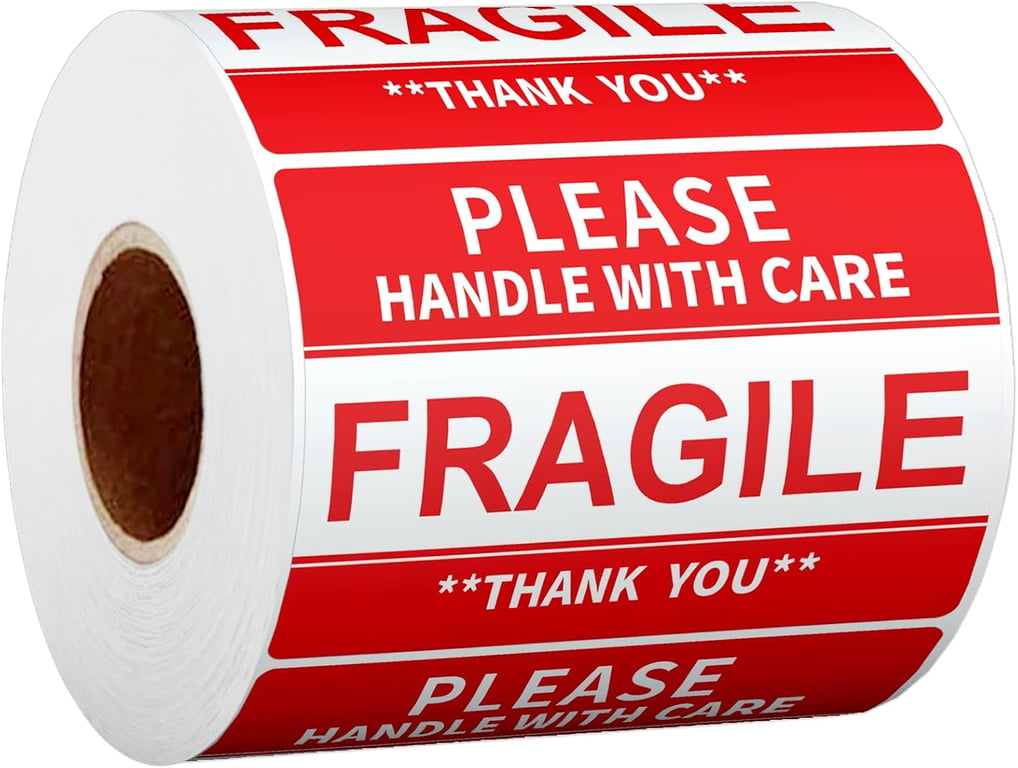 Fragile Shipping Labels