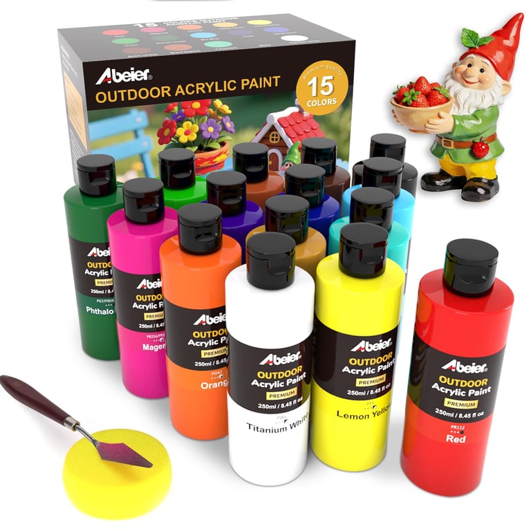 ABEIER Outdoor Acrylic Paint Set