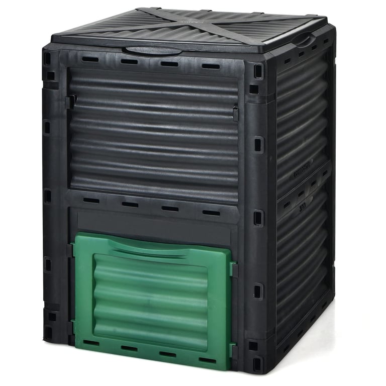 Goplus 80‑gal Outdoor Compost Bin
