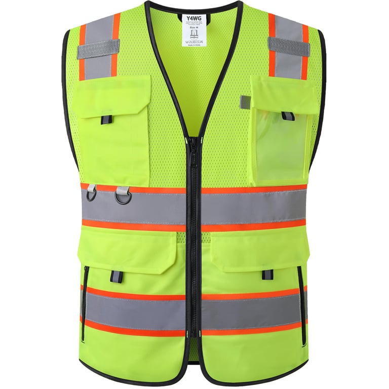 Y4WG High‑Visibility Safety Vest