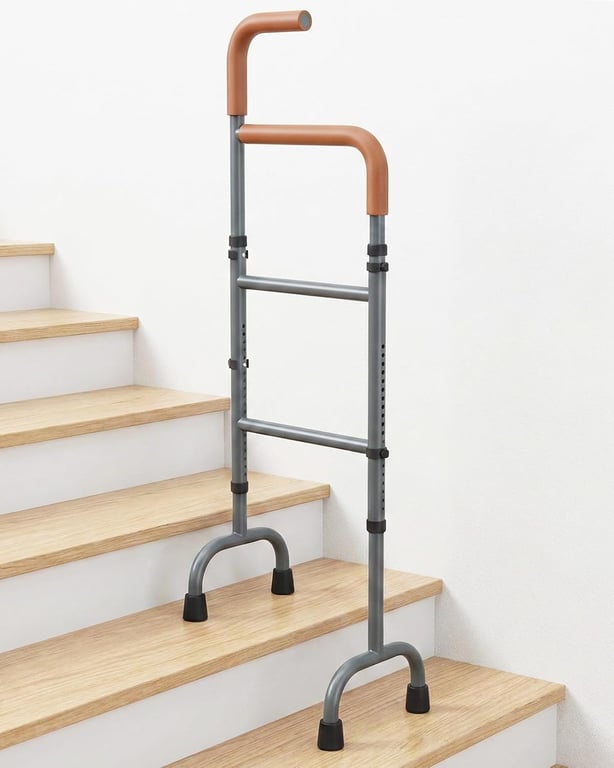 HeywoodCabin Stair Assist Cane (Grey)