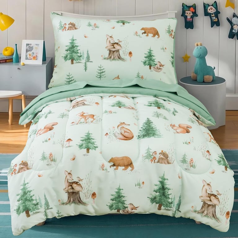 david's kids Forest Toddler Bedding Set