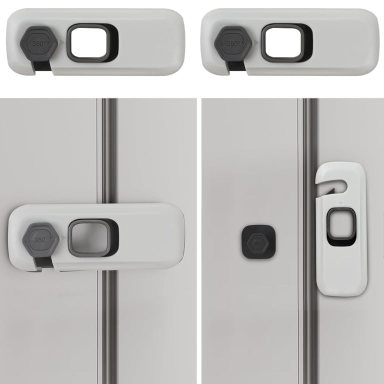 HFengQ Childproof Fridge Lock