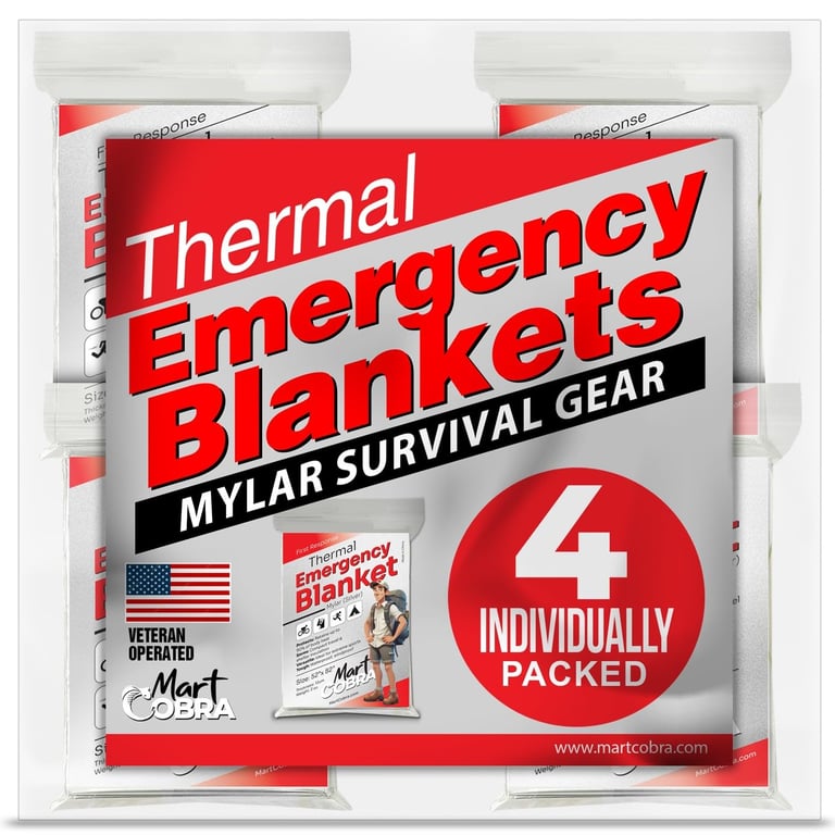 Mart Cobra Mylar Blankets
