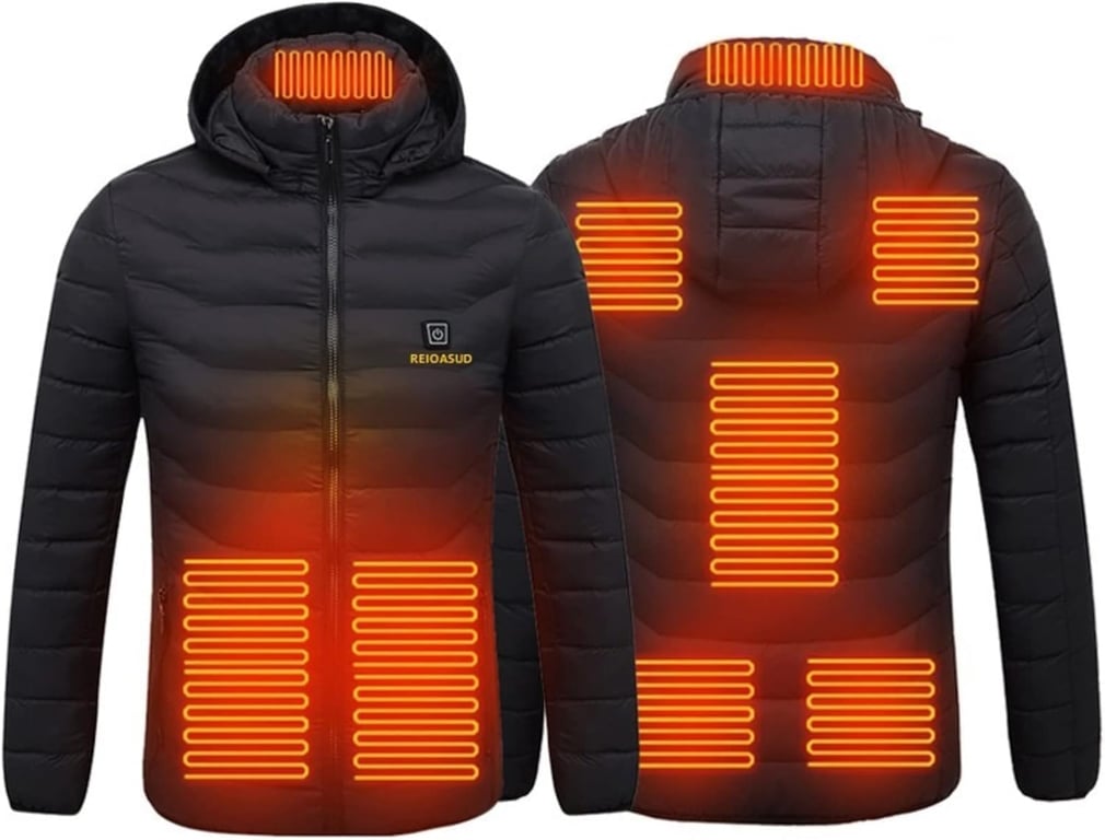 REIOASUD Heated Hoodie Jacket