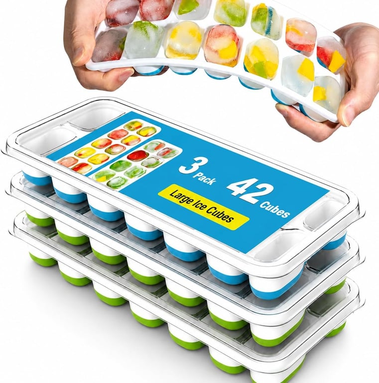 DclobTop Silicone Ice Cube Trays