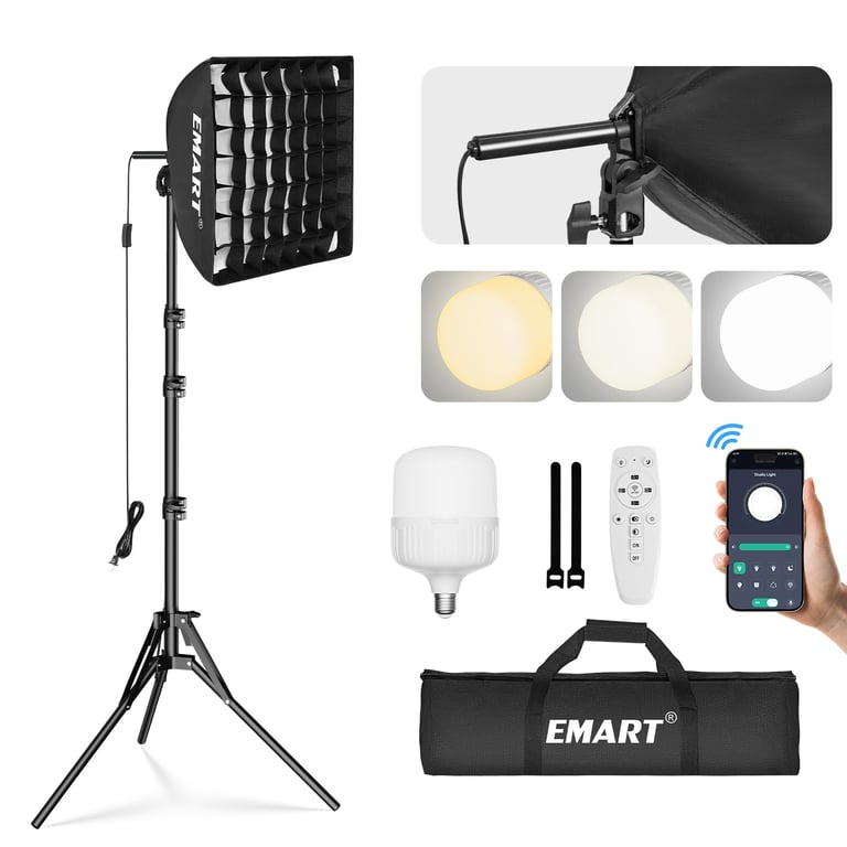 EMART Softbox Lighting Kit
