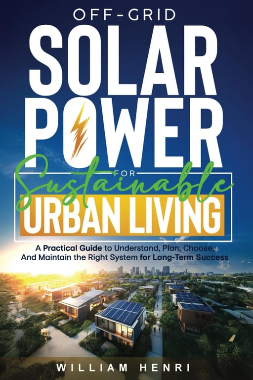 Off‑Grid Solar Power for Sustainable Urban Living Book