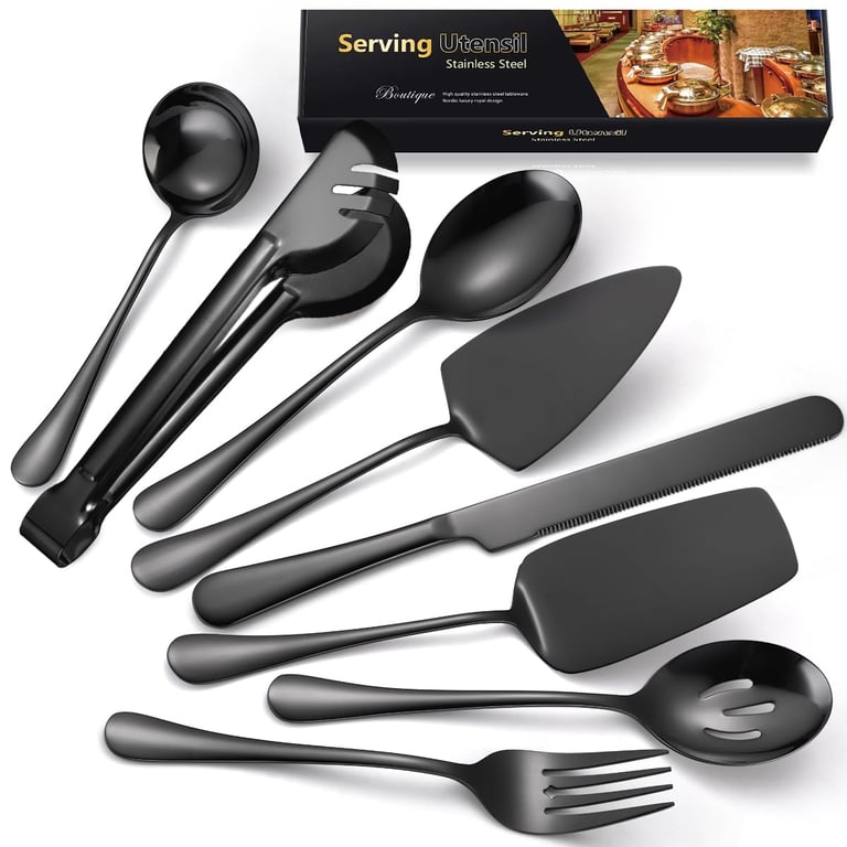 AARAINBOW 8-Piece Stainless Serving Set