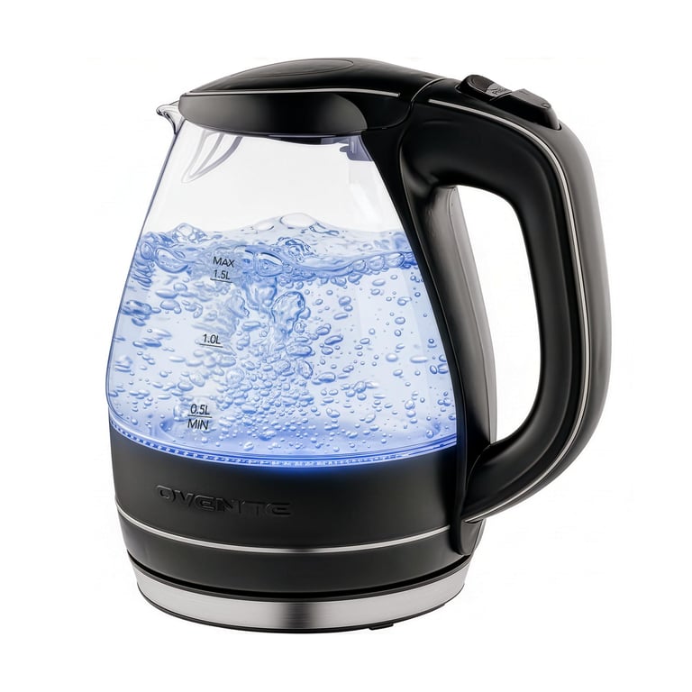 Ovente Glass Electric Kettle