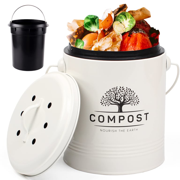 Perfnique Countertop Compost Bin 1.3 Gal