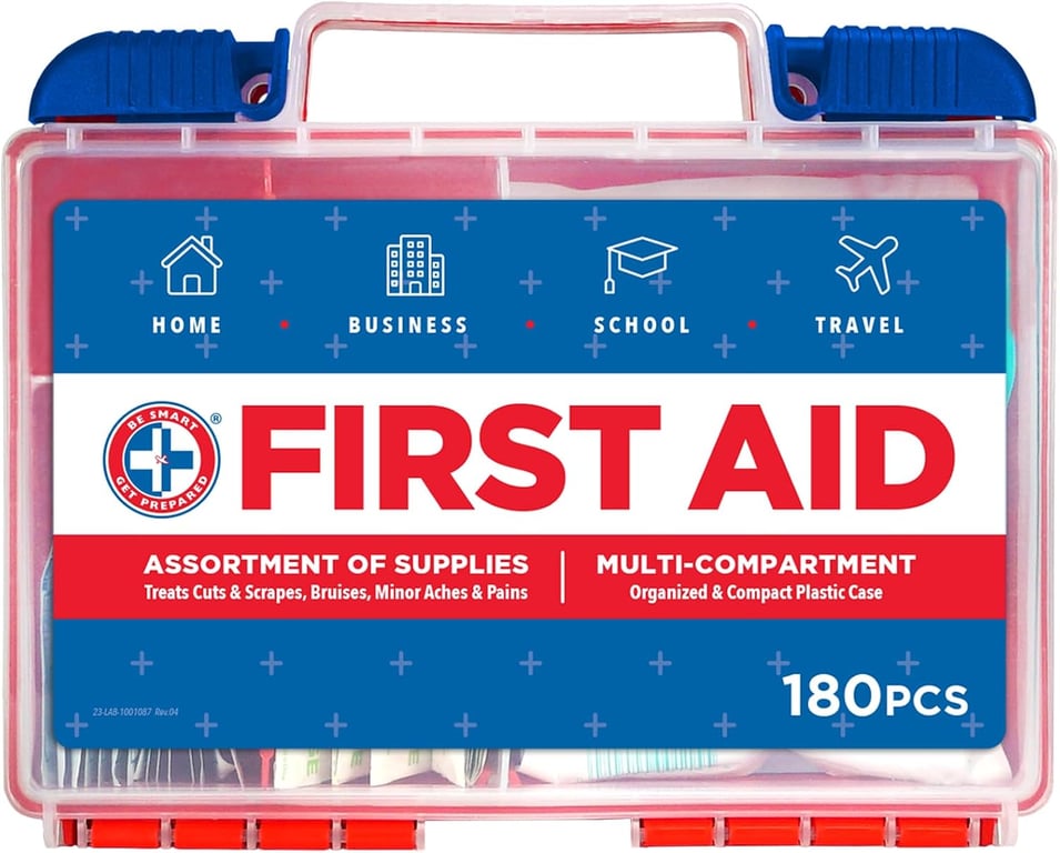 Be Smart Get Prepared First Aid Kit