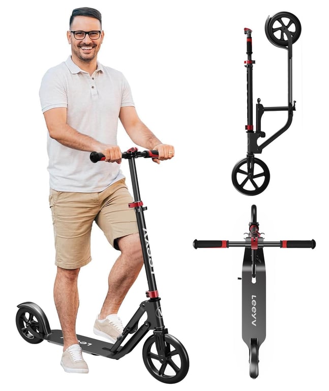 LEEYV Big Wheel Scooter