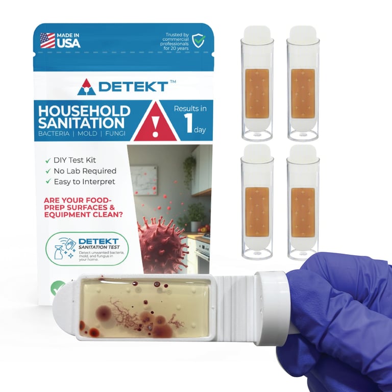 Detekt Home Microbial Test Kit