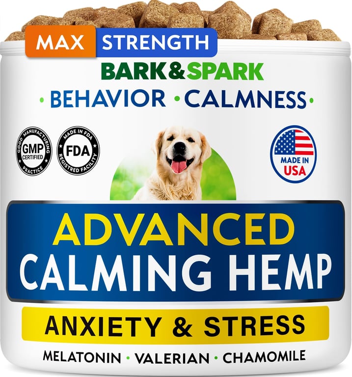 BARK&SPARK Calming Chews with Melatonin