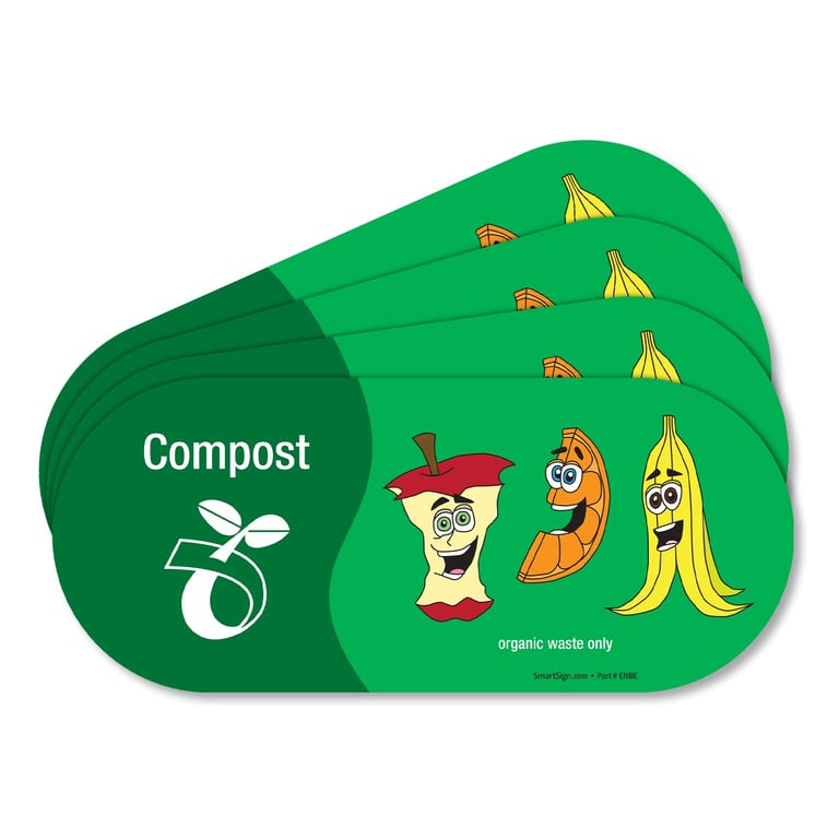 SmartSign Compost Labels