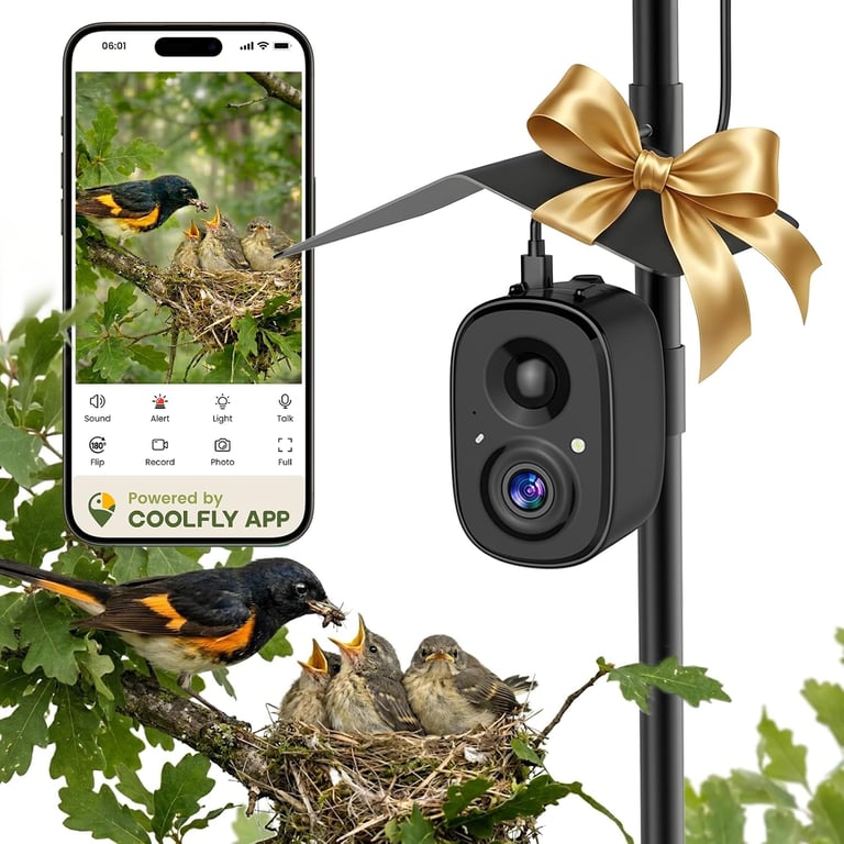 RichBird Solar Bird Camera