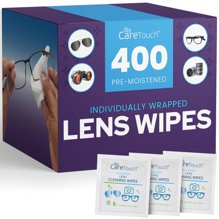 Care Touch Lens Cleaning Wipes