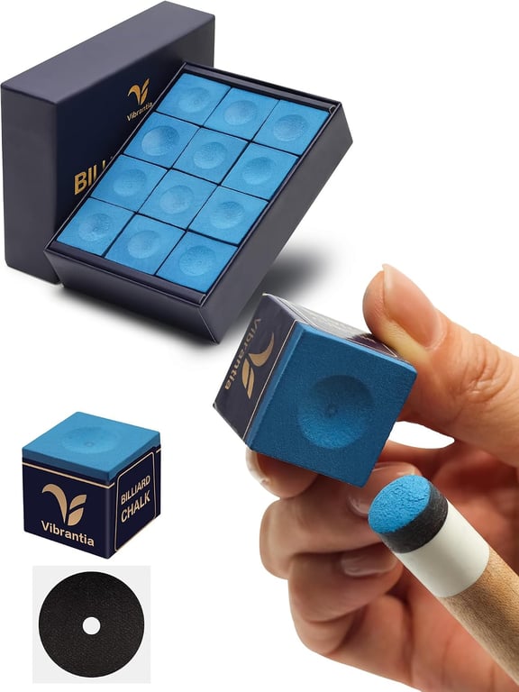 VIBRANTIA Pro Billiard Chalk