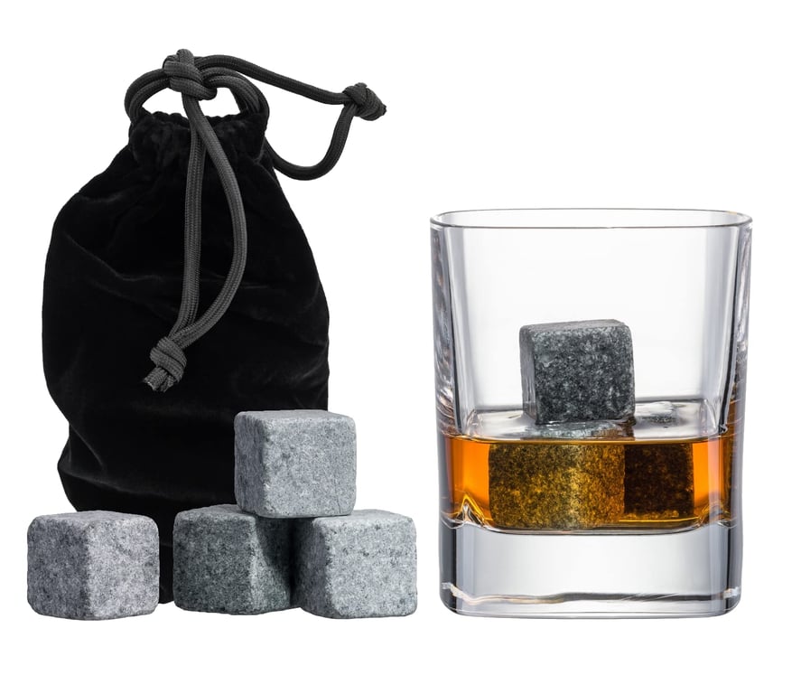 Quiseen Soapstone Whiskey Stones