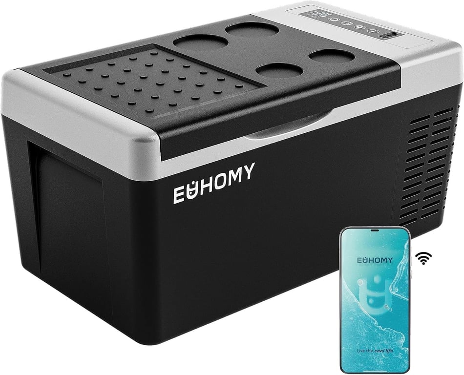 EUHOMY Car Refrigerator