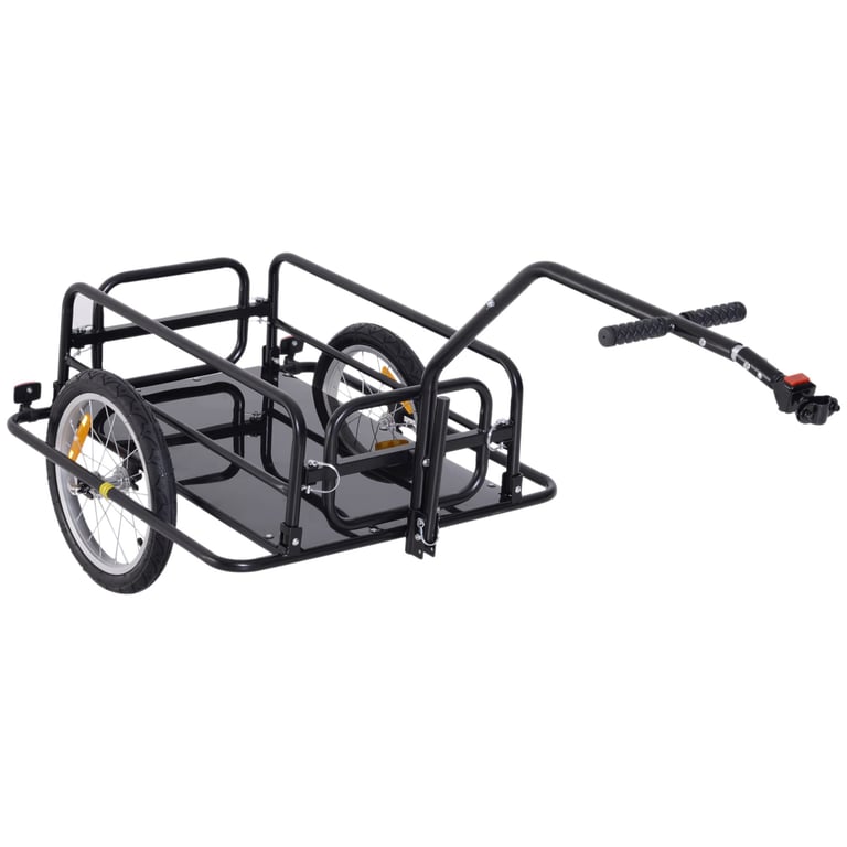 Aosom Heavy-Duty Bike Cargo Trailer