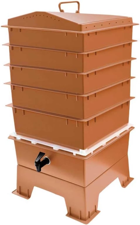VermiHut 5‑Tray Worm Composter