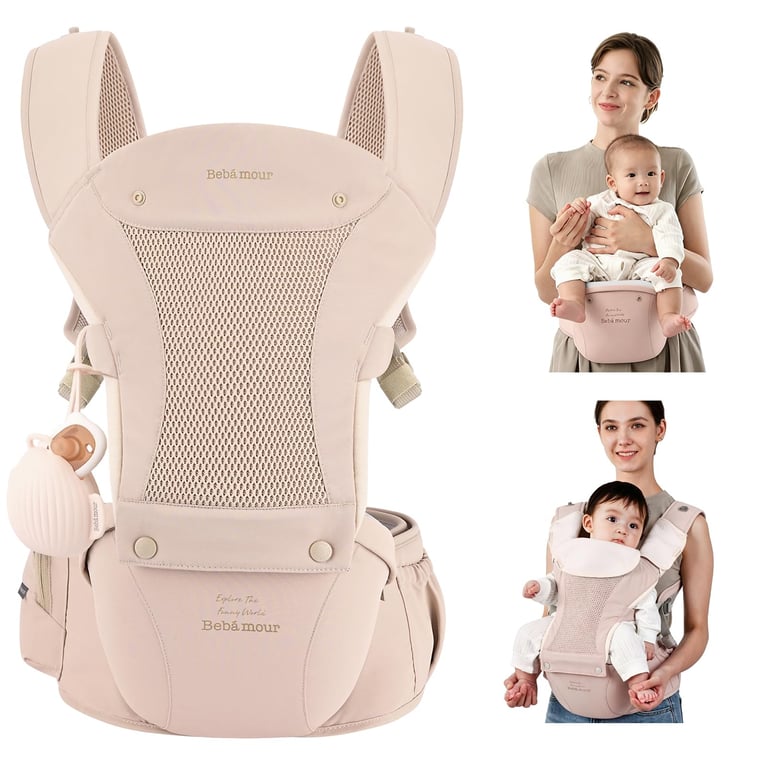Bebamour Pink Baby Carrier